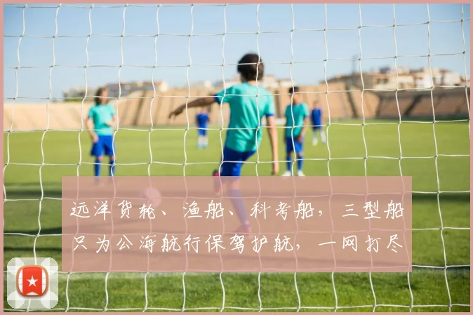 远洋货轮、渔船、科考船，三型船只为公海航行保驾护航，一网打尽