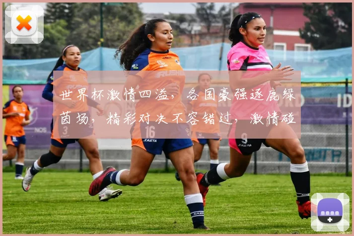 世界杯激情四溢，各国豪强逐鹿绿茵场，精彩对决不容错过，激情碰撞谁将问鼎冠军